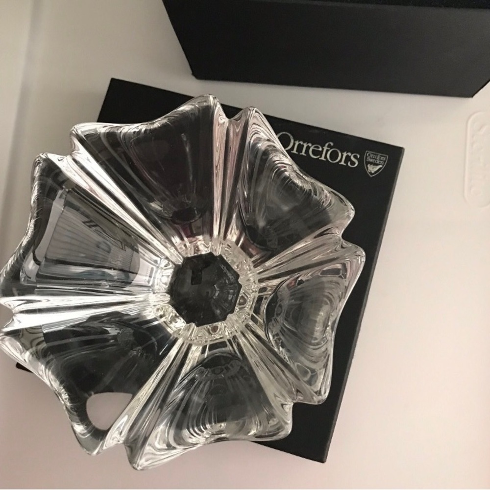 Crystal Orrefors Keepsake Decorative Bowl - Picture 1 of 8